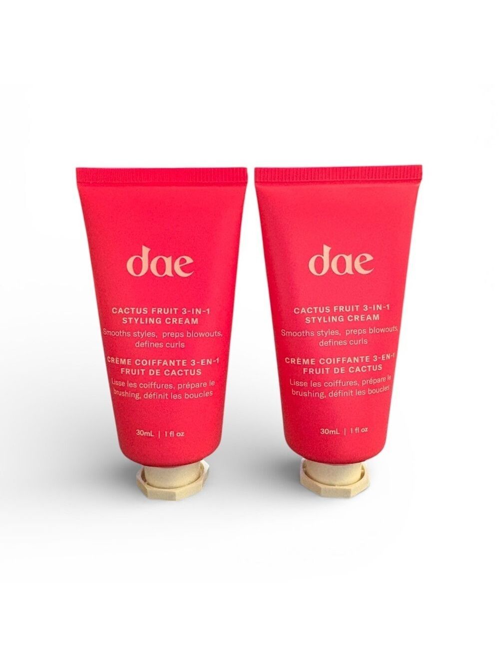 dae Cactus Fruit 3-in-1 Styling Cream, set of 2 travel size, 2 oz total